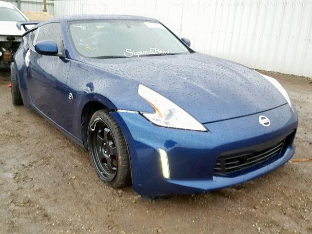 JN1AZ4EH8HM953403 - 2017 NISSAN 370Z BASE BLUE photo 1