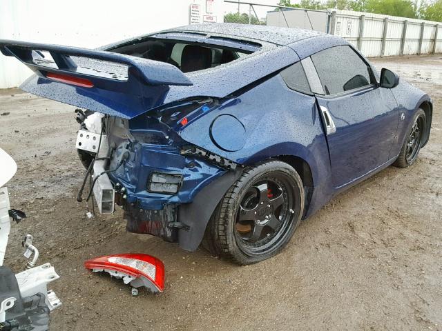 JN1AZ4EH8HM953403 - 2017 NISSAN 370Z BASE BLUE photo 4