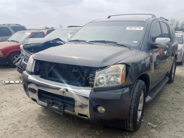 5N1AA08A54N743577 - 2004 NISSAN ARMADA SE GRAY photo 2