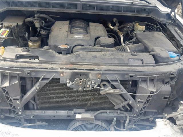 5N1AA08A54N743577 - 2004 NISSAN ARMADA SE GRAY photo 7