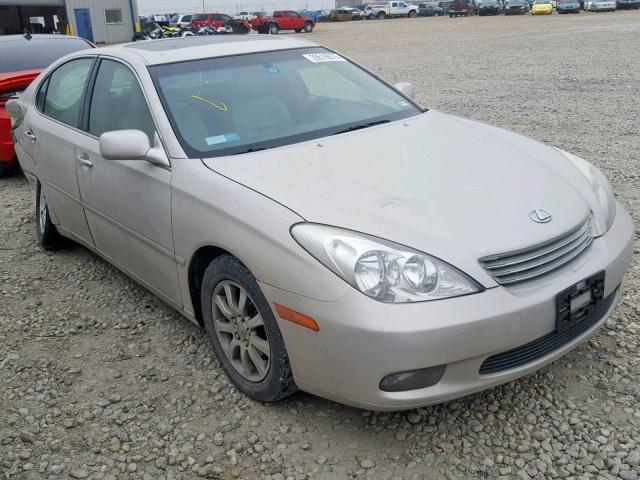 JTHBF30G030127033 - 2003 LEXUS ES 300 SILVER photo 1