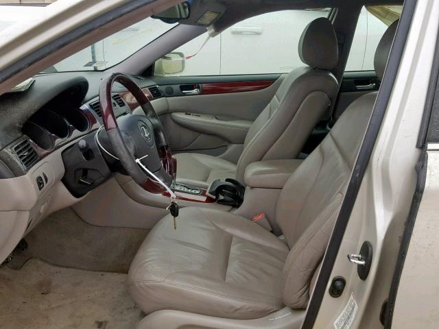 JTHBF30G030127033 - 2003 LEXUS ES 300 SILVER photo 5