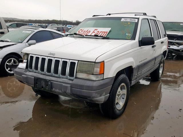 1J4GZ58SXWC252735 - 1998 JEEP GRAND CHER WHITE photo 2