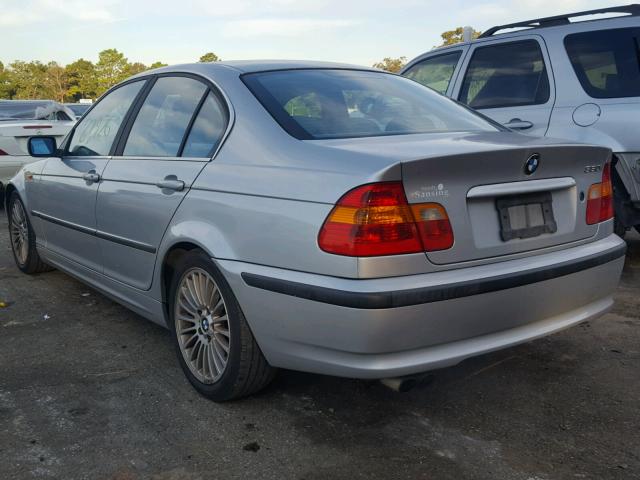 WBAEV53453KM31846 - 2003 BMW 330 I SILVER photo 3