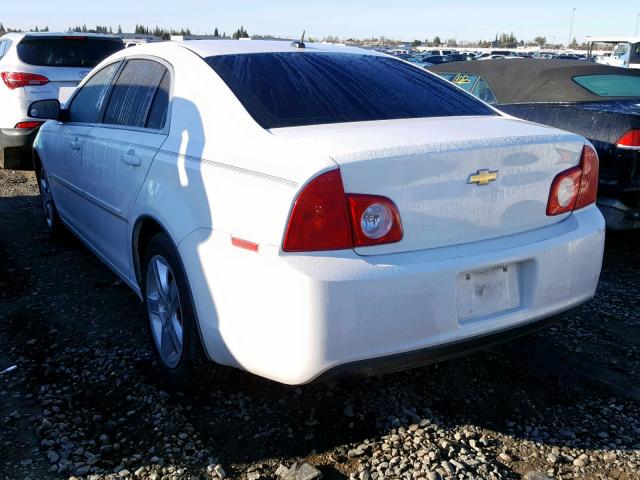 1G1ZA5E16BF137164 - 2011 CHEVROLET MALIBU LS WHITE photo 3