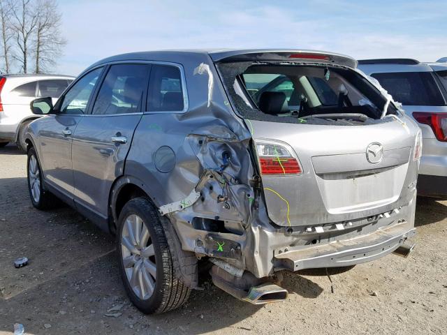 JM3TB3MV7A0225958 - 2010 MAZDA CX-9 SILVER photo 3