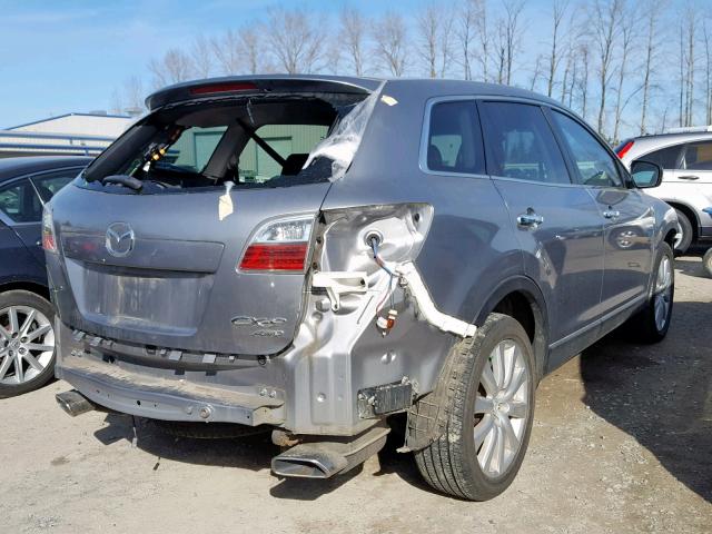 JM3TB3MV7A0225958 - 2010 MAZDA CX-9 SILVER photo 4