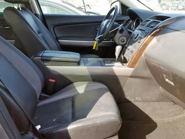 JM3TB3MV7A0225958 - 2010 MAZDA CX-9 SILVER photo 5