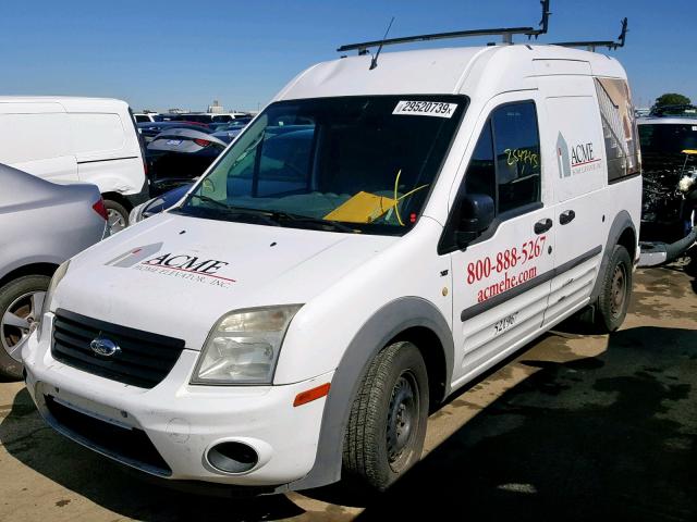 NM0LS7DN8BT058247 - 2011 FORD TRANSIT CO WHITE photo 2