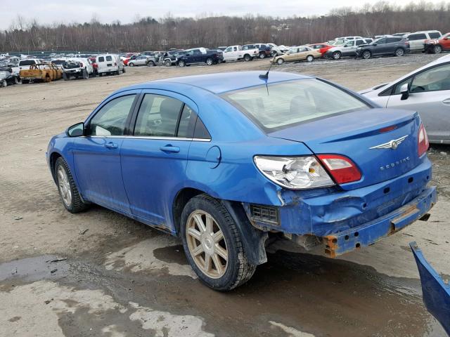 1C3LC56R57N542932 - 2007 CHRYSLER SEBRING TO BLUE photo 3