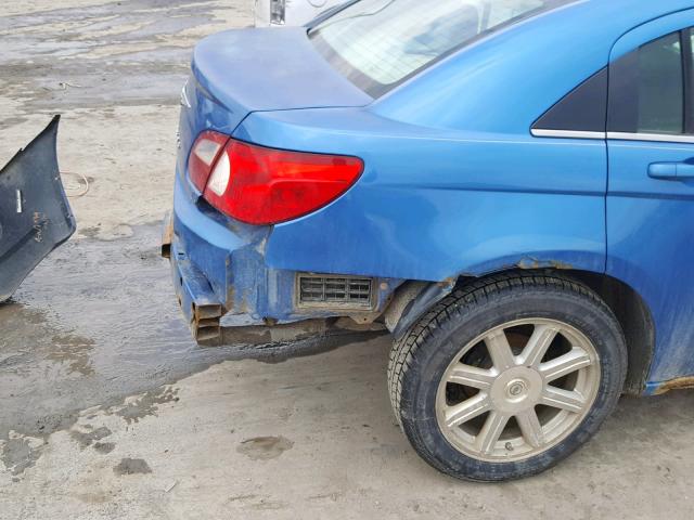 1C3LC56R57N542932 - 2007 CHRYSLER SEBRING TO BLUE photo 9