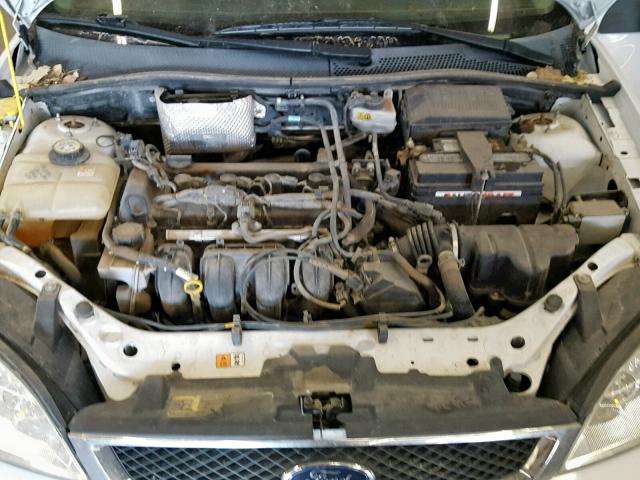 1FAFP37N66W140851 - 2006 FORD FOCUS ZX5 WHITE photo 7