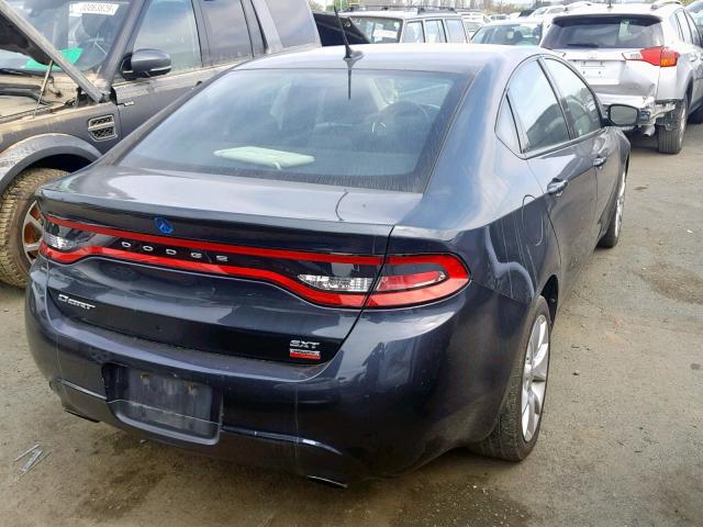 1C3CDFBH7DD153517 - 2013 DODGE DART SXT SILVER photo 4