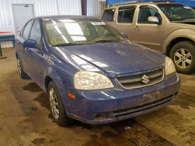 KL5JD56Z26K318426 - 2006 SUZUKI FORENZA BLUE photo 1