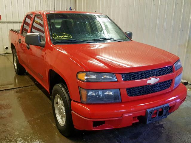 1GCCS136158112702 - 2005 CHEVROLET COLORADO RED photo 1