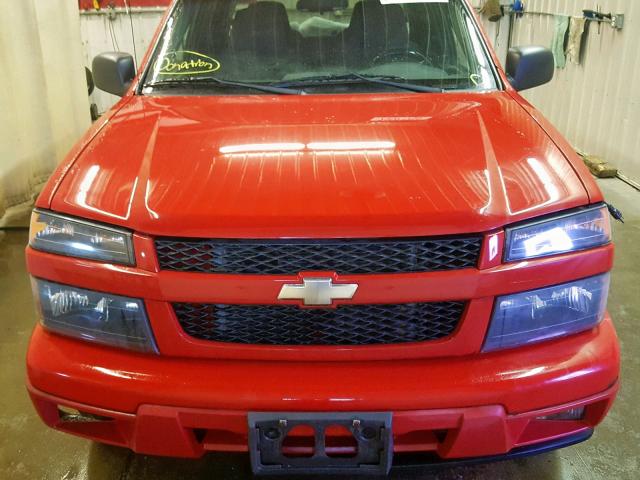 1GCCS136158112702 - 2005 CHEVROLET COLORADO RED photo 9