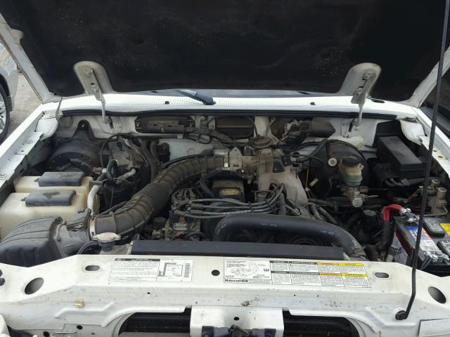 1FTYR10C9XPA41611 - 1999 FORD RANGER WHITE photo 7