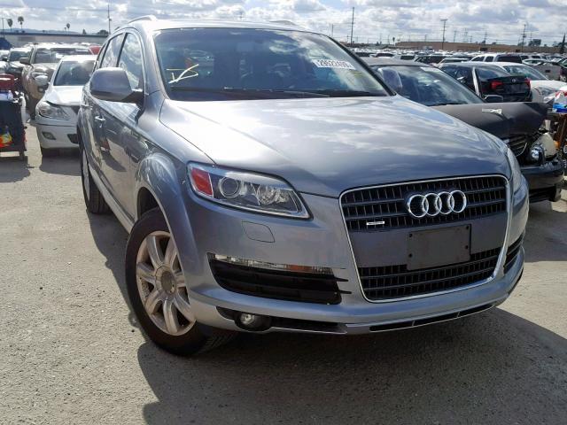 WA1AV74L57D010670 - 2007 AUDI Q7 4.2 QUA SILVER photo 1