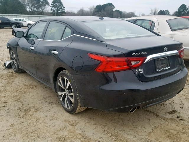 1N4AA6AP4GC428605 - 2016 NISSAN MAXIMA 3.5 BLACK photo 3