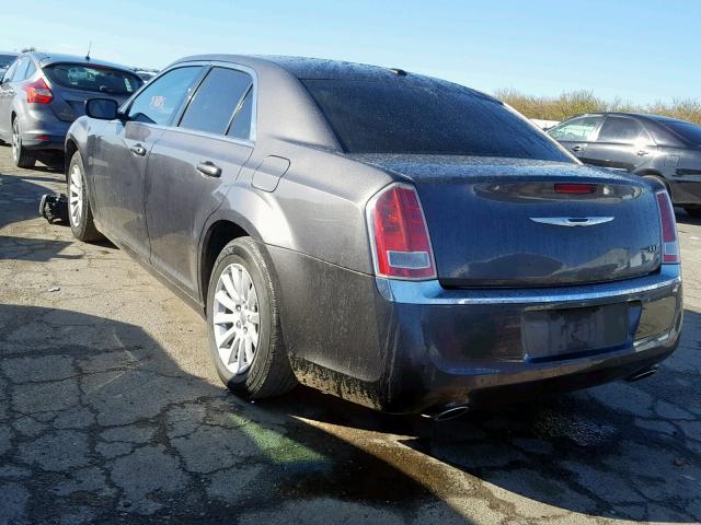 2C3CCAAG3EH228748 - 2014 CHRYSLER 300 CHARCOAL photo 3