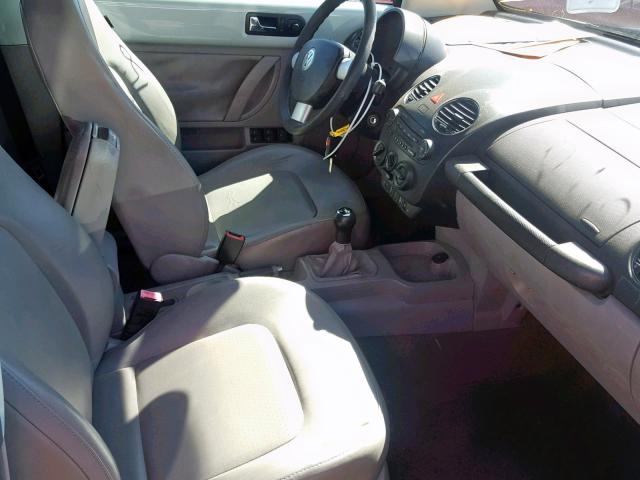 3VWRF31Y26M302646 - 2006 VOLKSWAGEN NEW BEETLE Mavi foto 5