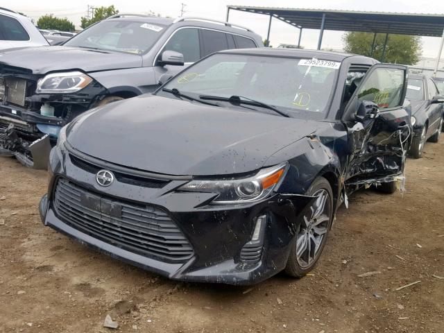 JTKJF5C79E3086562 - 2014 TOYOTA SCION TC შავი ფოტო 2