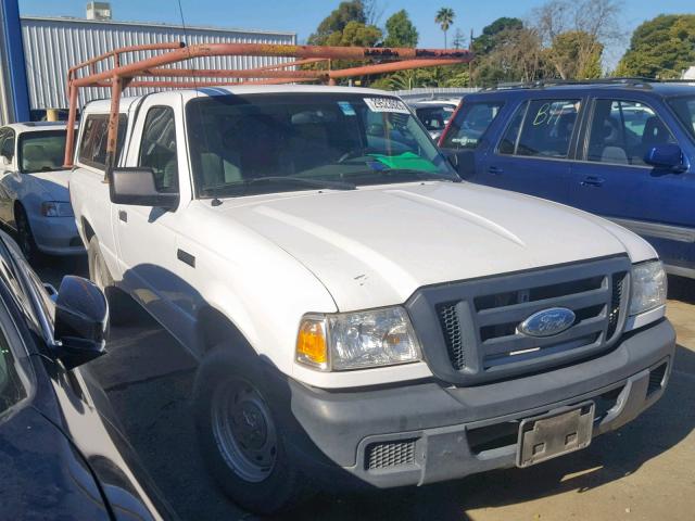 1FTYR10D36PA02309 - 2006 FORD RANGER WHITE photo 1