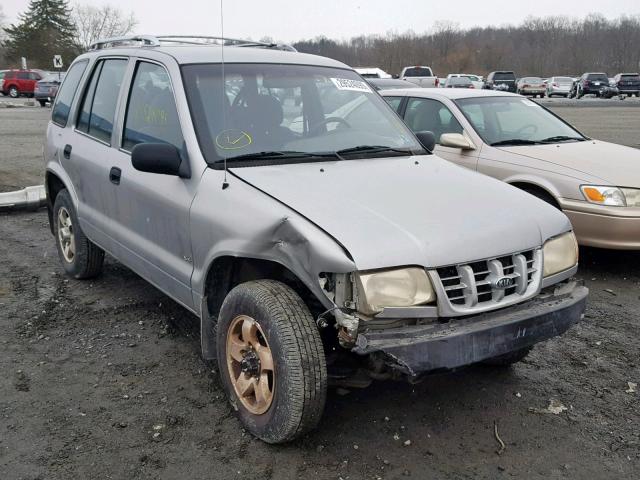 KNDJA723X15075410 - 2001 KIA SPORTAGE SILVER photo 1