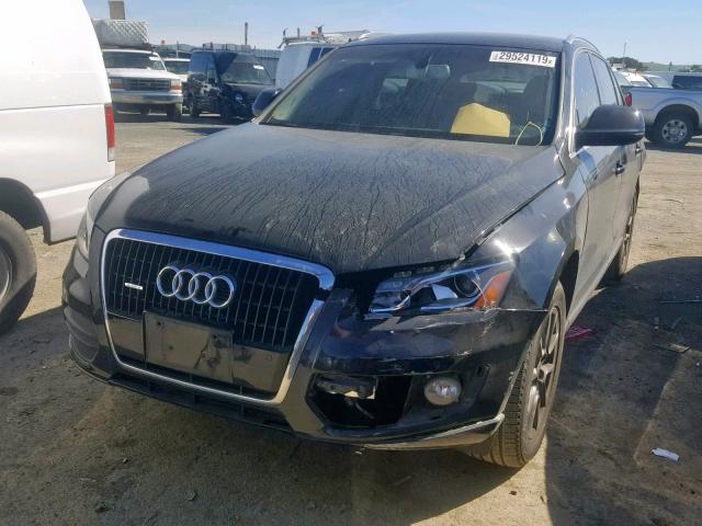 WA1KK78R99A027178 - 2009 AUDI Q5 3.2 BLACK photo 2