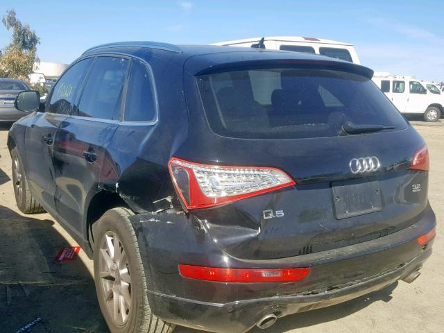 WA1KK78R99A027178 - 2009 AUDI Q5 3.2 BLACK photo 3