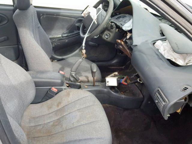 1G1JC524017421811 - 2001 CHEVROLET CAVALIER B SILVER photo 5