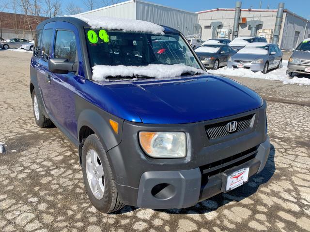 5J6YH28614L005822 - 2004 HONDA ELEMENT EX BLUE photo 2