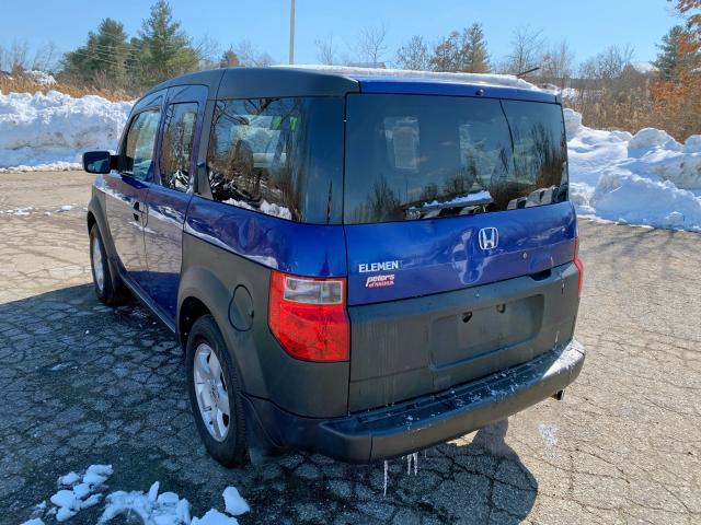 5J6YH28614L005822 - 2004 HONDA ELEMENT EX BLUE photo 4