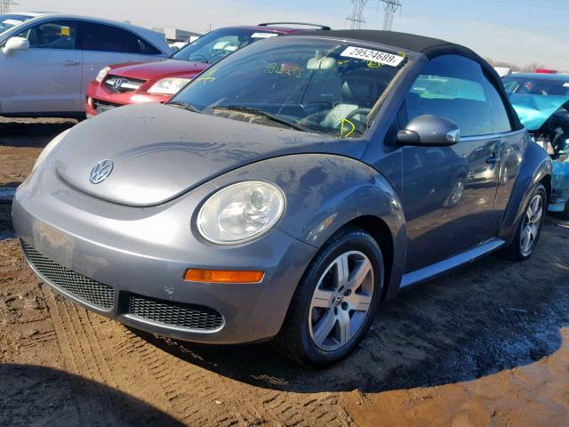 3VWRF31Y86M305650 - 2006 VOLKSWAGEN NEW BEETLE Boz foto 2