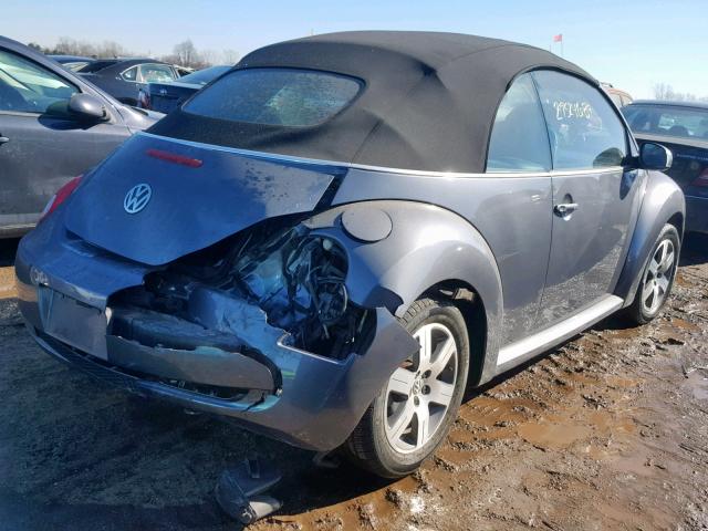 3VWRF31Y86M305650 - 2006 VOLKSWAGEN NEW BEETLE Boz foto 4
