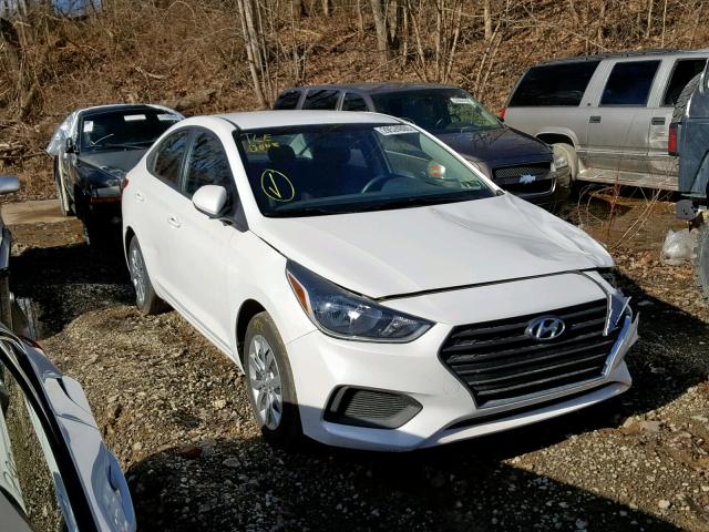 3KPC24A38JE022117 - 2018 HYUNDAI ACCENT SE WHITE photo 1