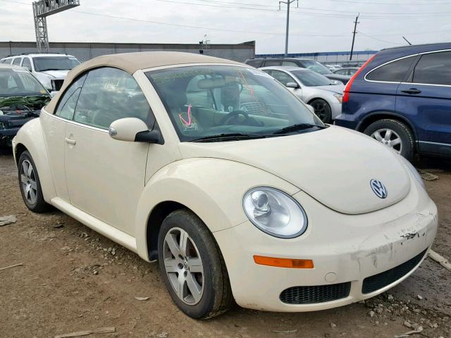 3VWRG31Y76M327040 - 2006 VOLKSWAGEN NEW BEETLE 奶油色 照片 1
