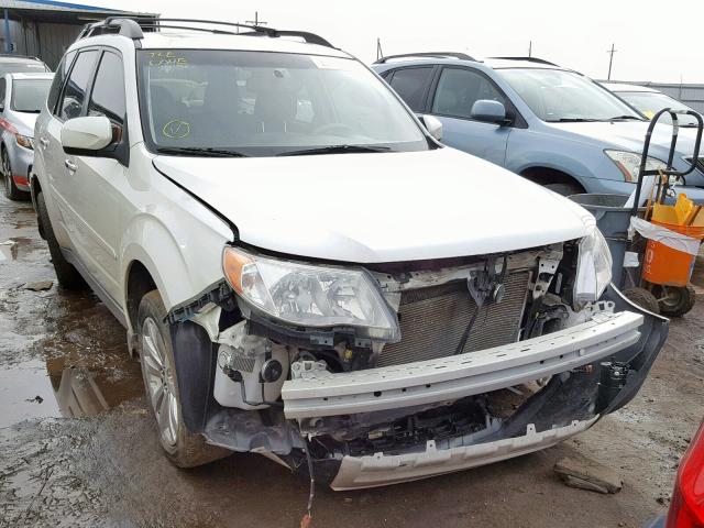 JF2SHBEC9BH718359 - 2011 SUBARU FORESTER L WHITE photo 1