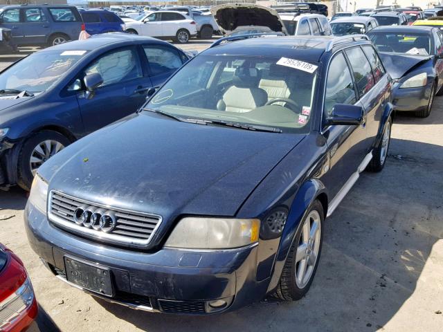 WA1YL64B44N019100 - 2004 AUDI ALLROAD 4. BLUE photo 2