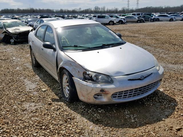 1C3EL46R22N296644 - 2002 CHRYSLER SEBRING LX SILVER photo 1