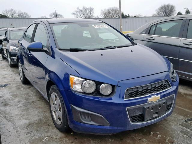 1G1JA5SH3D4141525 - 2013 CHEVROLET SONIC LS 蓝色 照片 1