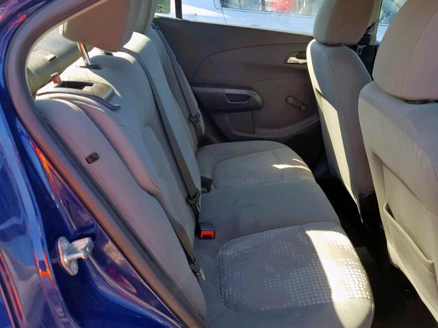 1G1JA5SH3D4141525 - 2013 CHEVROLET SONIC LS 蓝色 照片 6