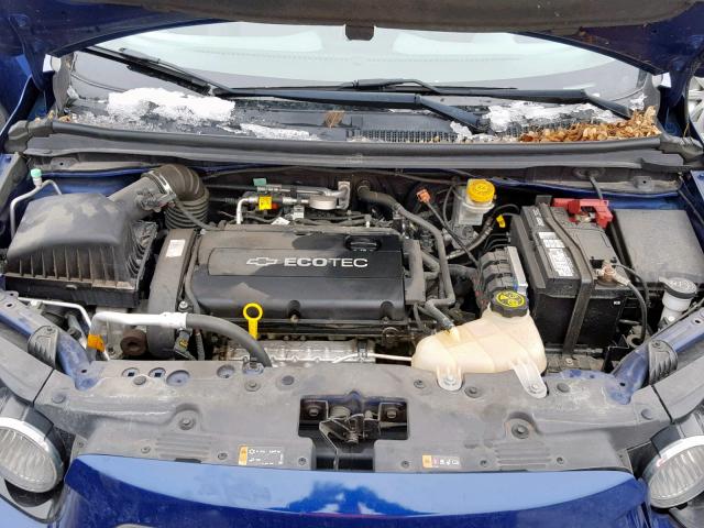 1G1JA5SH3D4141525 - 2013 CHEVROLET SONIC LS 蓝色 照片 7