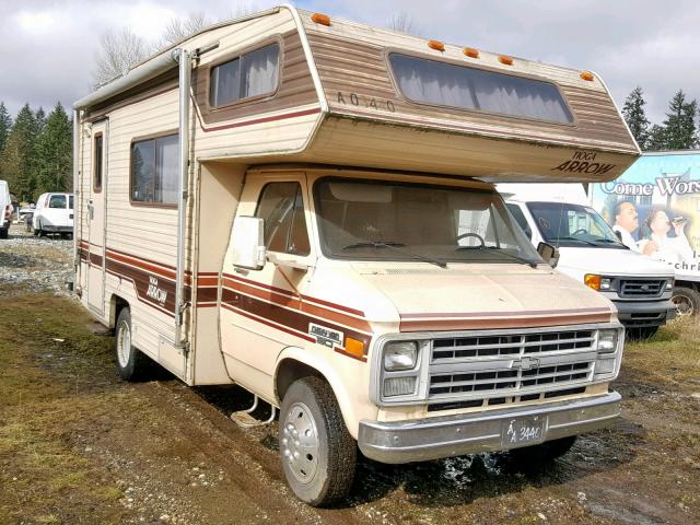 2GBJG31M5H4115568 - 1987 CHEVROLET G30 BEIGE photo 1