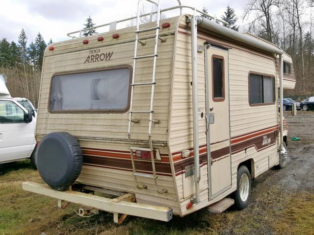 2GBJG31M5H4115568 - 1987 CHEVROLET G30 BEIGE photo 4