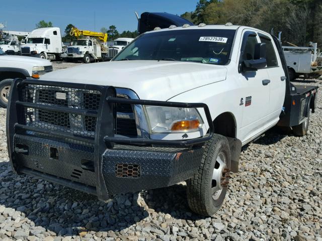 3C7WDTCL8CG128446 - 2012 DODGE RAM 3500 S WHITE photo 2