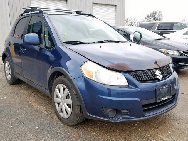 JS2YB5A35A6300799 - 2010 SUZUKI SX4 BLUE photo 1