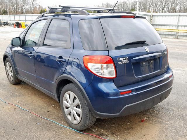 JS2YB5A35A6300799 - 2010 SUZUKI SX4 BLUE photo 3