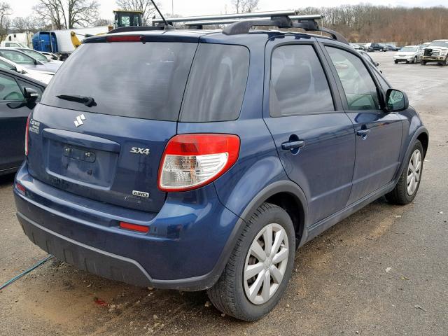 JS2YB5A35A6300799 - 2010 SUZUKI SX4 BLUE photo 4