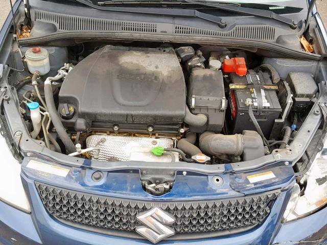 JS2YB5A35A6300799 - 2010 SUZUKI SX4 BLUE photo 7